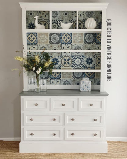 Moroccan Tile Hutch by ATVF