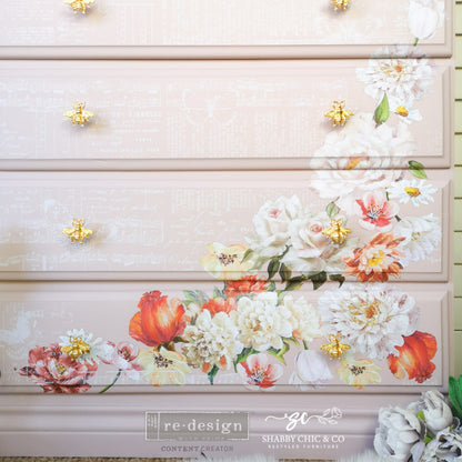 Redesign Decor Transfers® PRETTY IN PEACH