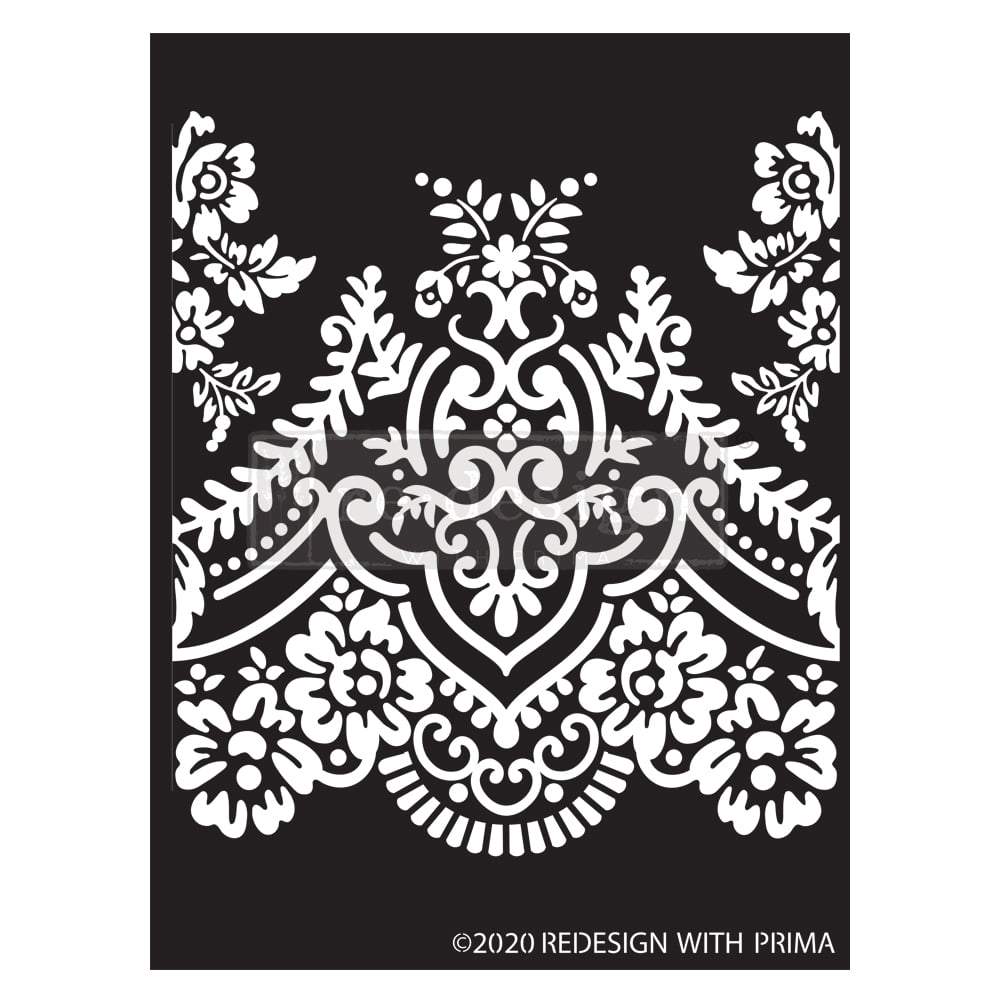 Redesign Stencil - ELEGANT LACE | redesign-stencil-elegant-lace | Redesign with Prima