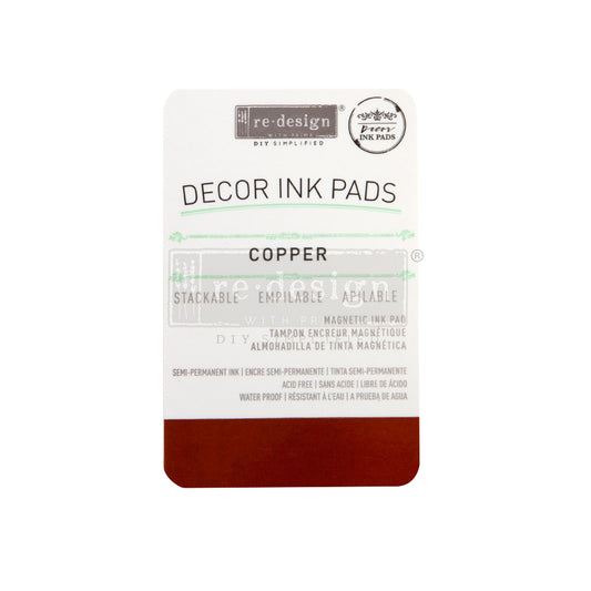Redesign Decor Ink Pad - COPPER | redesign-decor-magnetic-ink-pad-copper | Redesign with Prima