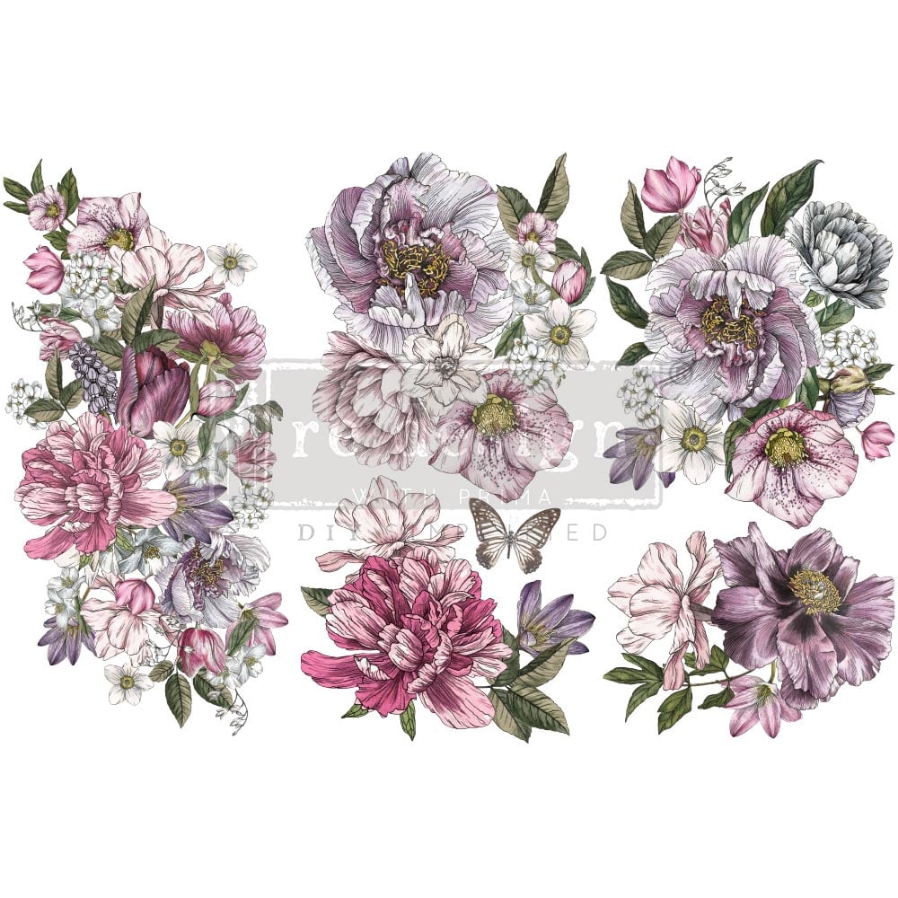 Redesign Decor Transfers® DREAMY FLORALS | redesign-decor-transfers-dreamy-florals | Redesign with Prima