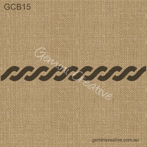 Gemini Creative Stencil ROPE BORDER | gemini-creative-stencil-rope-border | Gemini Creative