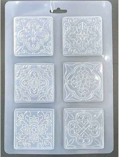 Stamperia Soft Mould A4 AZULEJOS | stamperia-soft-mould-a4-azulejos | Stamperia