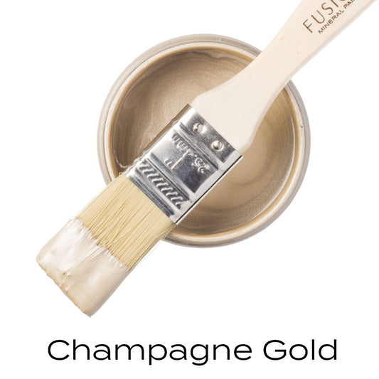 Metallic Mineral Paint CHAMPAGNE GOLD | metallic-mineral-paint-champagne-gold | Fusion Mineral Paint Metallic's | Refinished P/L