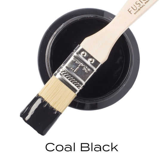 Fusion Mineral Paint COAL BLACK | fusion-mineral-paint-coal-black | Fusion Mineral Paint Colours | Refinished P/L