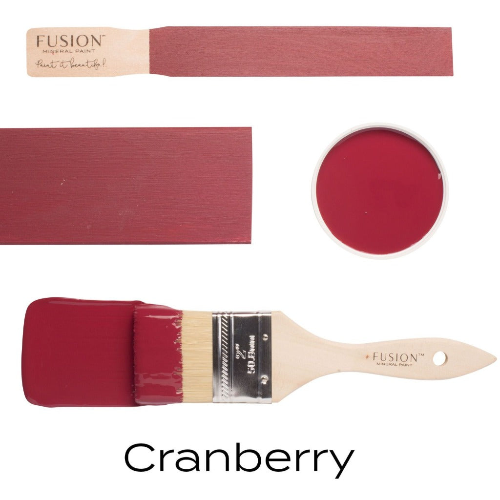 Fusion Mineral Paint CRANBERRY | fusion-mineral-paint-cranberry | Fusion Mineral Paint Colours | Refinished P/L