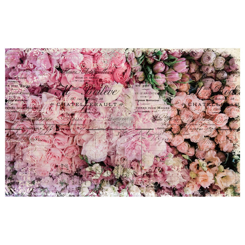 Redesign Decoupage Decor Tissue Paper - FLOWER MARKET | redesign-decoupage-decor-tissue-paper-flower-market | Redesign with Prima
