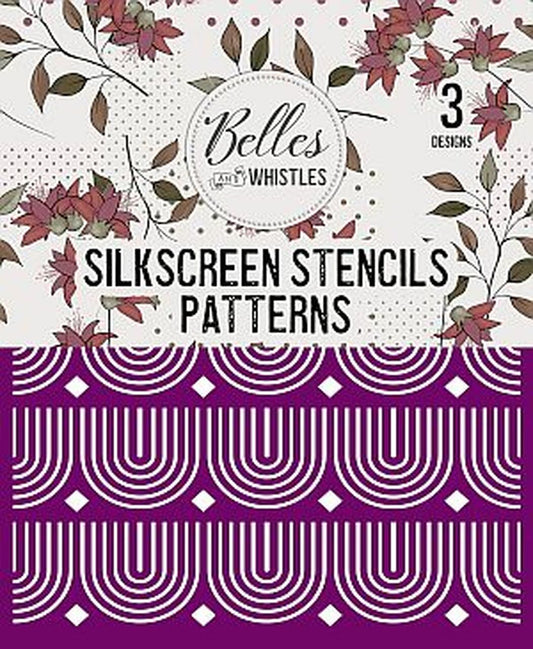 Belles and Whistles Silkscreen Stencil - PATTERNS | belles-and-whistles-silkscreen-stencil-patterns | Belles & Whistles Stencils | Dixie Belle Paint Company