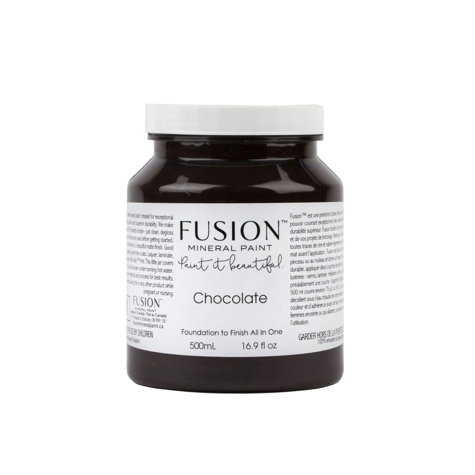 Fusion Mineral Paint CHOCOLATE | fusion-mineral-paint-chocolate | Fusion Mineral Paint Colours | Refinished P/L