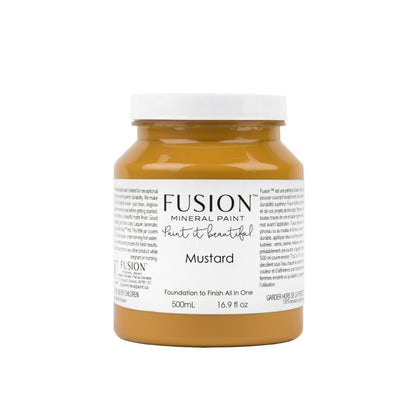 Fusion Mineral Paint MUSTARD | fusion-mineral-paint-mustard | Fusion Mineral Paint Colours | Refinished P/L