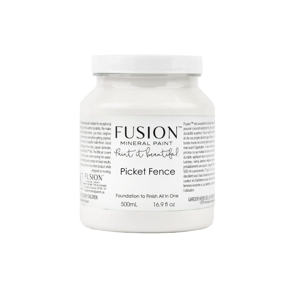 Fusion Mineral Paint PICKET FENCE | fusion-mineral-paint-picket-fence | Fusion Mineral Paint Colours | Refinished P/L