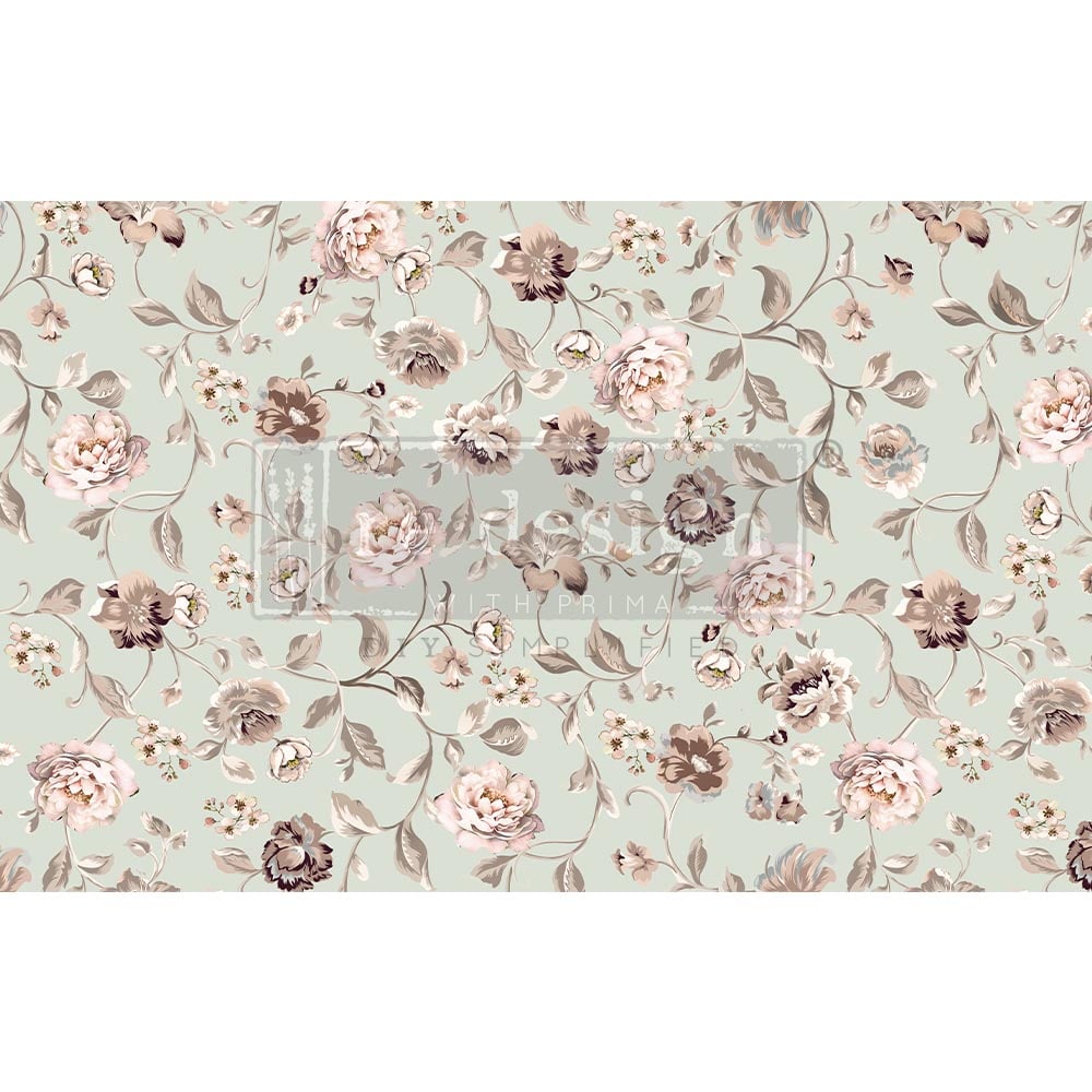 Redesign Decoupage Decor Tissue Paper NEUTRAL FLORALS | redesign-decoupage-decor-tissue-paper-neutral-florals | Redesign with Prima