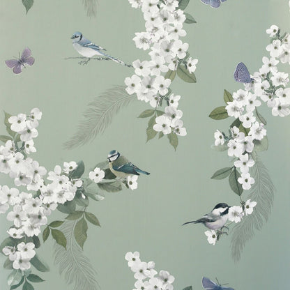 Wallpaper - MITZU BIRD SAGE  1 METRE